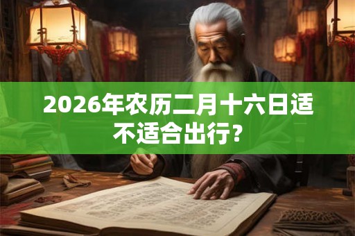 2026年农历二月十六日适不适合出行? 2026年农历二月十六日适不适合出行?