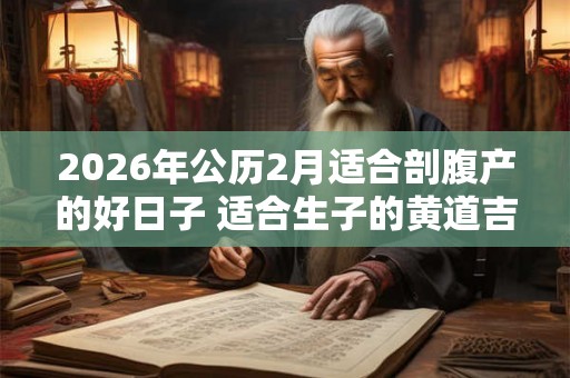 2026年公历2月适合剖腹产的好日子 适合生子的黄道吉日
