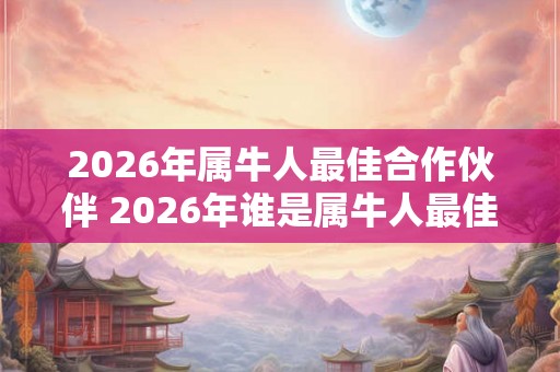 2026年属牛人最佳合作伙伴 2026年谁是属牛人最佳合作伙伴