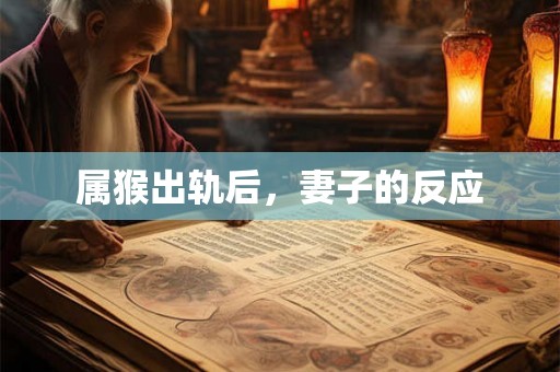 属猴出轨后,妻子的反应 属猴出轨后,妻子的反应