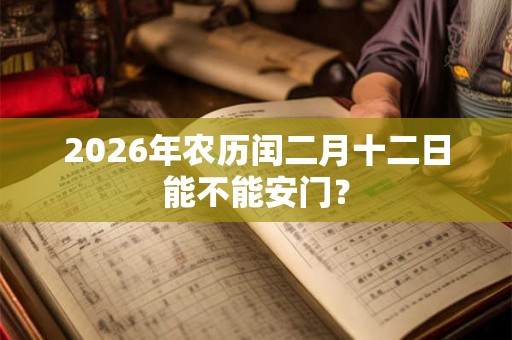 2026年农历闰二月十二日能不能安门? 2026年农历闰二月十二日能不能安门?