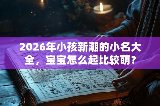 2026年小孩新潮的小名大全,宝宝怎么起比较萌? 2026年小孩新潮的小名大全,宝宝怎么起比较萌?