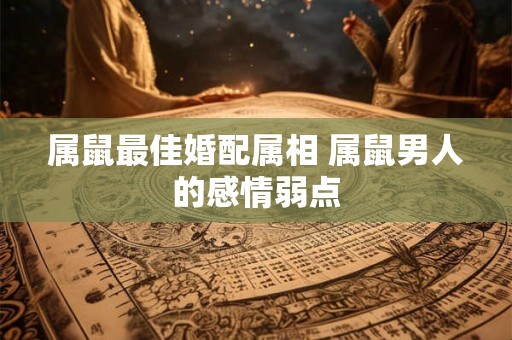 属鼠最佳婚配属相 属鼠男人的感情弱点