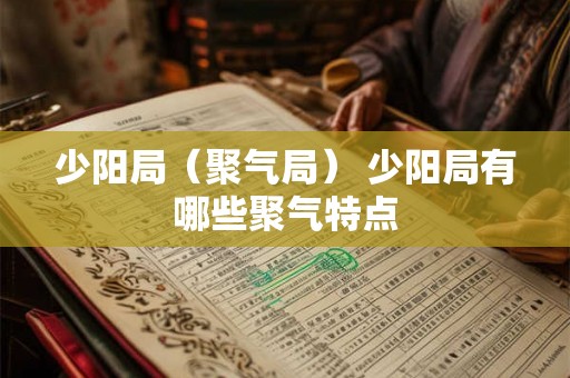 少阳局（聚气局） 少阳局有哪些聚气特点