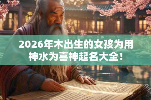 2026年木出生的女孩为用神水为喜神起名大全！