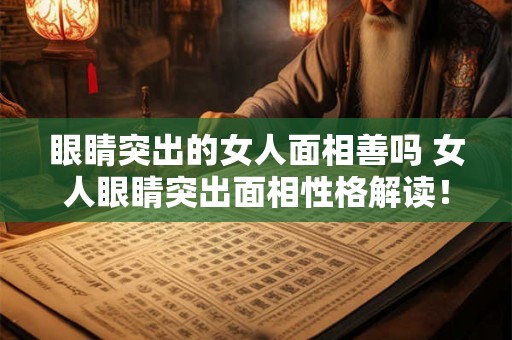 眼睛突出的女人面相善吗 女人眼睛突出面相性格解读！