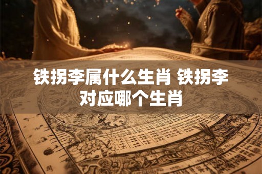 铁拐李属什么生肖 铁拐李对应哪个生肖 铁拐李属什么生肖 铁拐李对应哪个生肖
