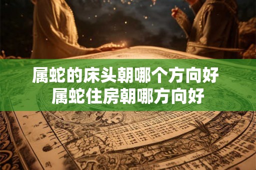 属蛇的床头朝哪个方向好 属蛇住房朝哪方向好