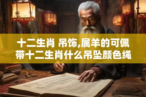 十二生肖 吊饰,属羊的可佩带十二生肖什么吊坠颜色绳 十二生肖 吊饰,属羊的可佩带十二生肖什么吊坠颜色绳