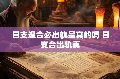日支逢合必出轨是真的吗 日支合出轨真 日支逢合必出轨是真的吗 日支合出轨真