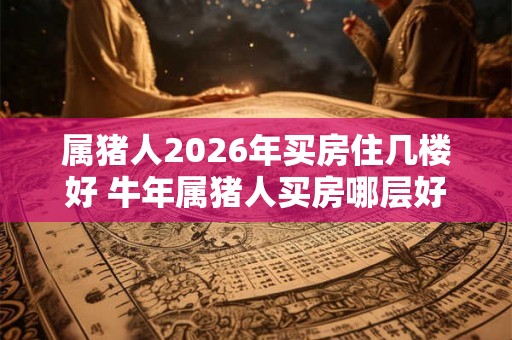 属猪人2026年买房住几楼好 牛年属猪人买房哪层好