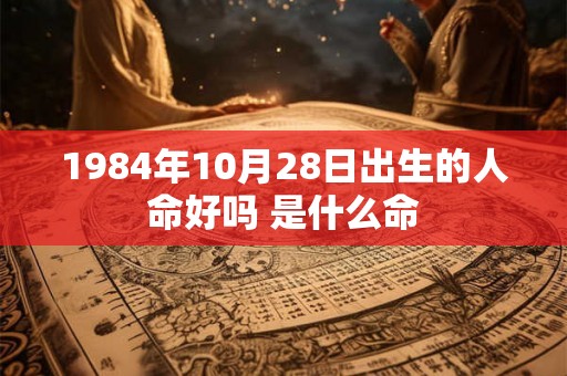 1984年10月28日出生的人命好吗 是什么命 1984年10月28日出生的人命好吗 是什么命