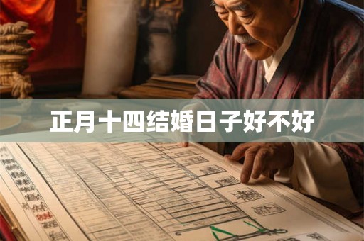 正月十四结婚日子好不好 正月十四结婚日子好不好