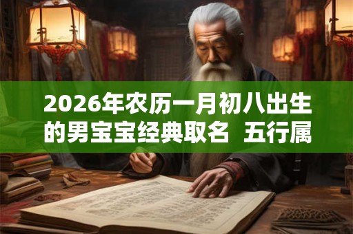 2026年农历一月初八出生的男宝宝经典取名 五行属什么 2026年农历一月初八出生的男宝宝经典取名 五行属什么