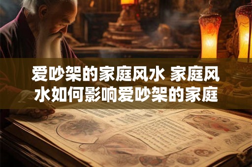爱吵架的家庭风水 家庭风水如何影响爱吵架的家庭