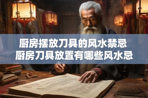 厨房摆放刀具的风水禁忌 厨房刀具放置有哪些风水忌讳