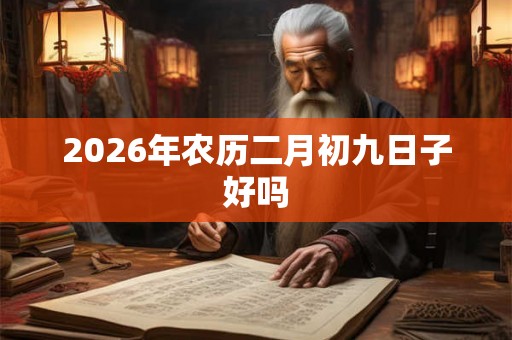 2026年农历二月初九日子好吗
