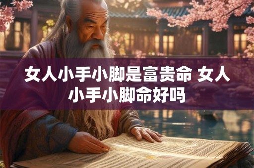 女人小手小脚是富贵命 女人小手小脚命好吗