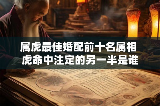 属虎最佳婚配前十名属相 虎命中注定的另一半是谁