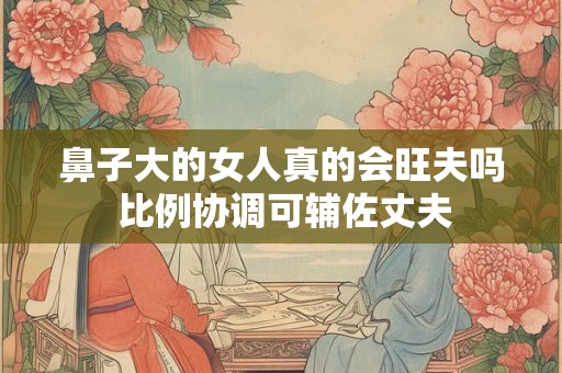 鼻子大的女人真的会旺夫吗 比例协调可辅佐丈夫