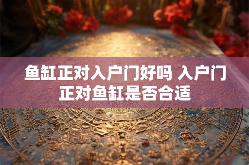 鱼缸正对入户门好吗 入户门正对鱼缸是否合适 鱼缸正对入户门好吗 入户门正对鱼缸是否合适