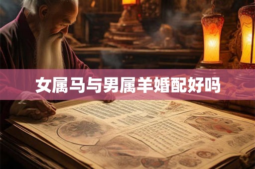 女属马与男属羊婚配好吗