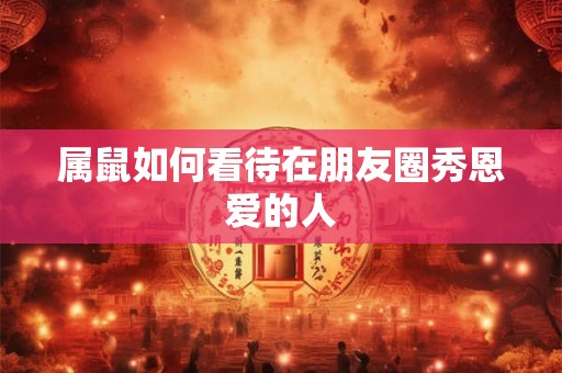 属鼠如何看待在朋友圈秀恩爱的人 属鼠如何看待在朋友圈秀恩爱的人
