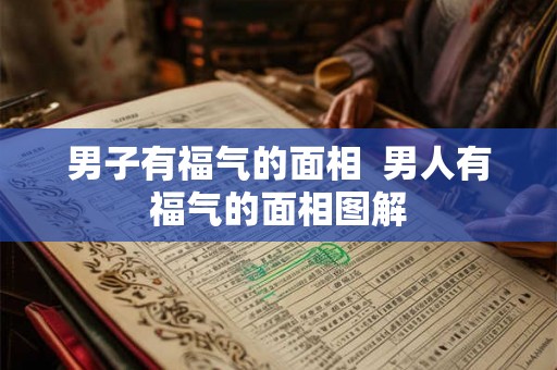 男子有福气的面相 男人有福气的面相图解 男子有福气的面相 男人有福气的面相图解