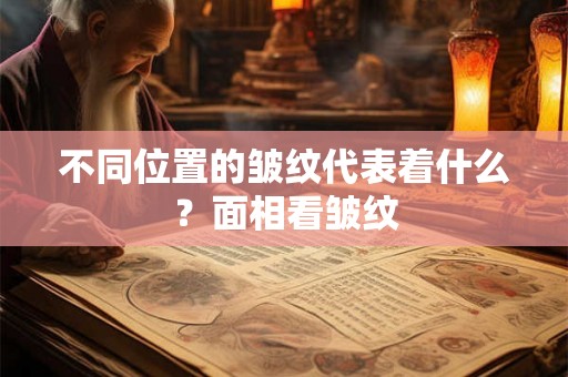不同位置的皱纹代表着什么?面相看皱纹 不同位置的皱纹代表着什么?面相看皱纹
