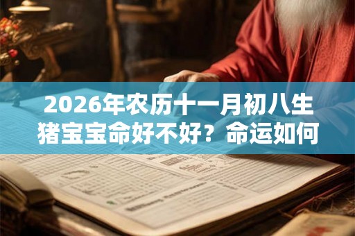 2026年农历十一月初八生猪宝宝命好不好?命运如何? 2026年农历十一月初八生猪宝宝命好不好?命运如何?