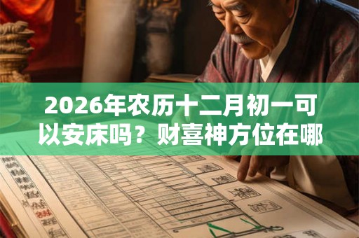 2026年农历十二月初一可以安床吗?财喜神方位在哪? 2026年农历十二月初一可以安床吗?财喜神方位在哪?