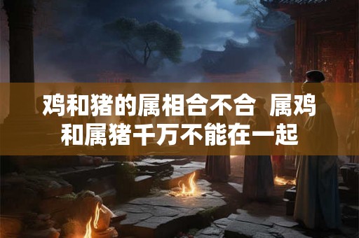 鸡和猪的属相合不合  属鸡和属猪千万不能在一起