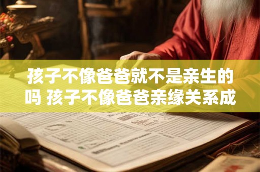 孩子不像爸爸就不是亲生的吗 孩子不像爸爸亲缘关系成立吗