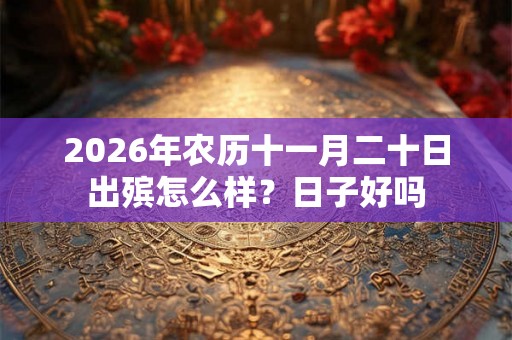 2026年农历十一月二十日出殡怎么样？日子好吗
