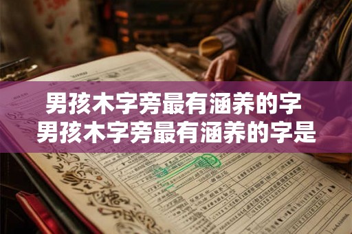 男孩木字旁最有涵养的字 男孩木字旁最有涵养的字是什么 男孩木字旁最有涵养的字 男孩木字旁最有涵养的字是什么