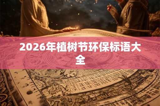 2026年植树节环保标语大全 2026年植树节环保标语大全