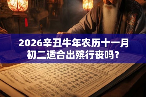 2026辛丑牛年农历十一月初二适合出殡行丧吗？