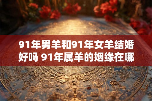 91年男羊和91年女羊结婚好吗 91年属羊的姻缘在哪年