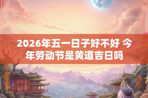 2026年五一日子好不好 今年劳动节是黄道吉日吗