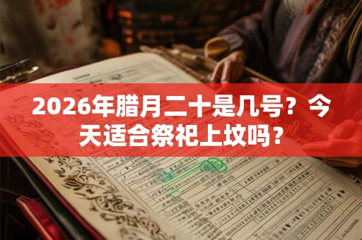2026年腊月二十是几号？今天适合祭祀上坟吗？