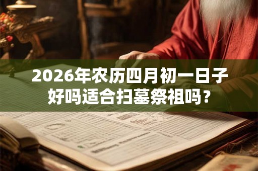 2026年农历四月初一日子好吗适合扫墓祭祖吗？