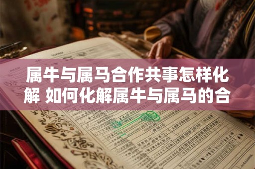 属牛与属马合作共事怎样化解 如何化解属牛与属马的合作矛盾