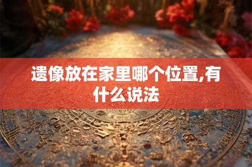 遗像放在家里哪个位置,有什么说法