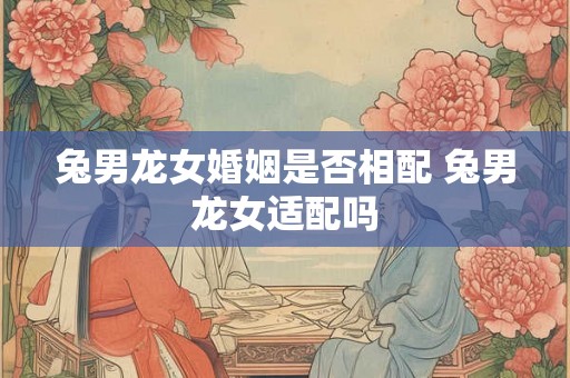 兔男龙女婚姻是否相配 兔男龙女适配吗