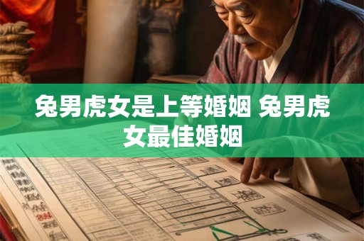 兔男虎女是上等婚姻 兔男虎女最佳婚姻