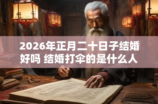 2026年正月二十日子结婚好吗 结婚打伞的是什么人