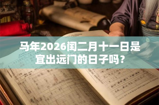 马年2026闰二月十一日是宜出远门的日子吗？