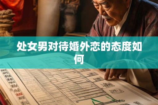 处女男对待婚外恋的态度如何