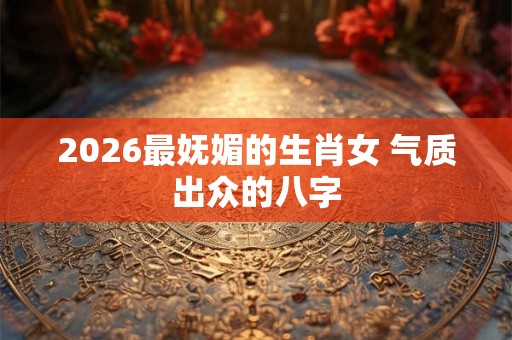 2026最妩媚的生肖女 气质出众的八字