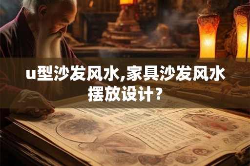 u型沙发风水,家具沙发风水摆放设计？